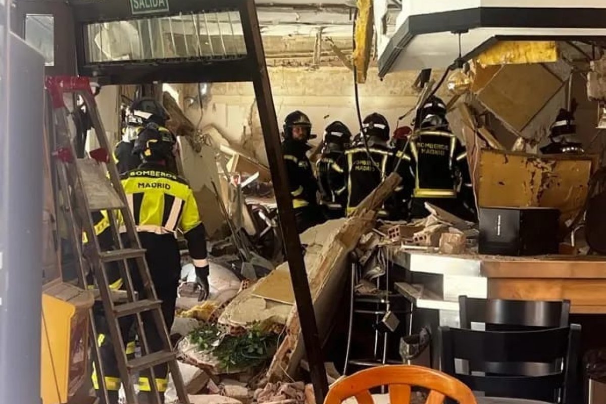 Explosão em Madri deixa ao menos 21 feridos, 3 deles em estado grave