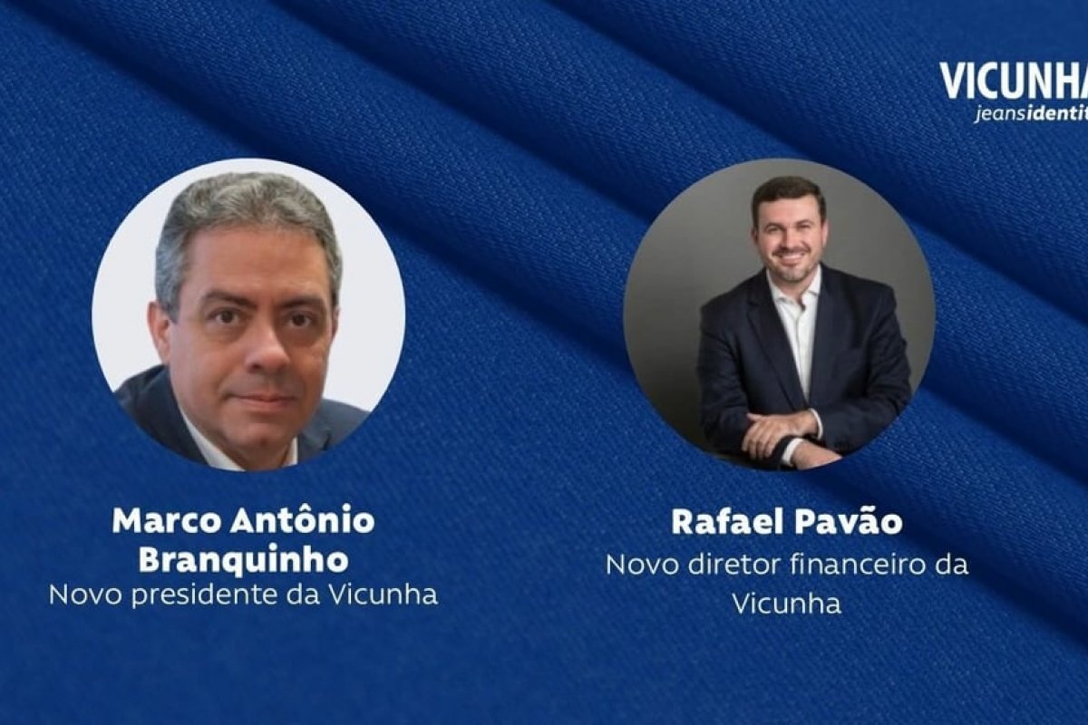 Vicunha Têxtil anuncia novo presidente e diretor financeiro!
