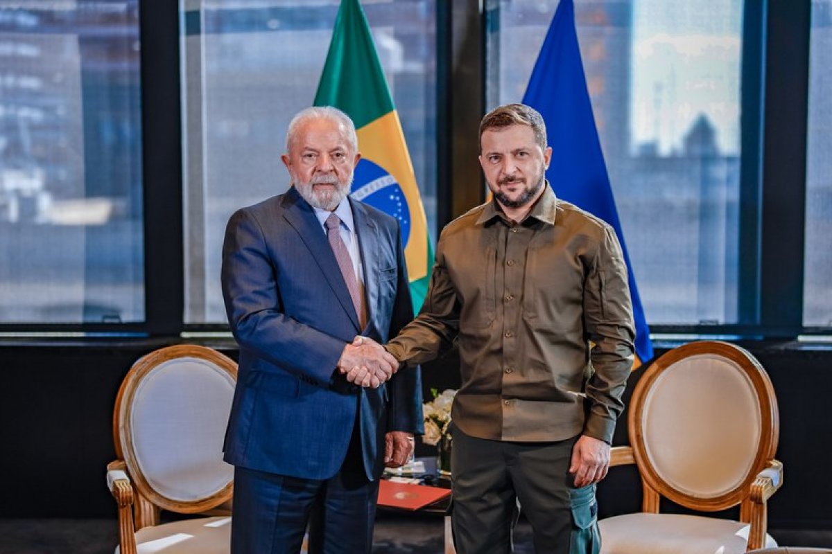 Lula terá encontro com Zelenski nesta quarta-feira