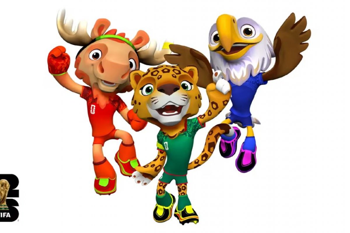 FIFA anuncia trio de mascotes da Copa do Mundo de 2026