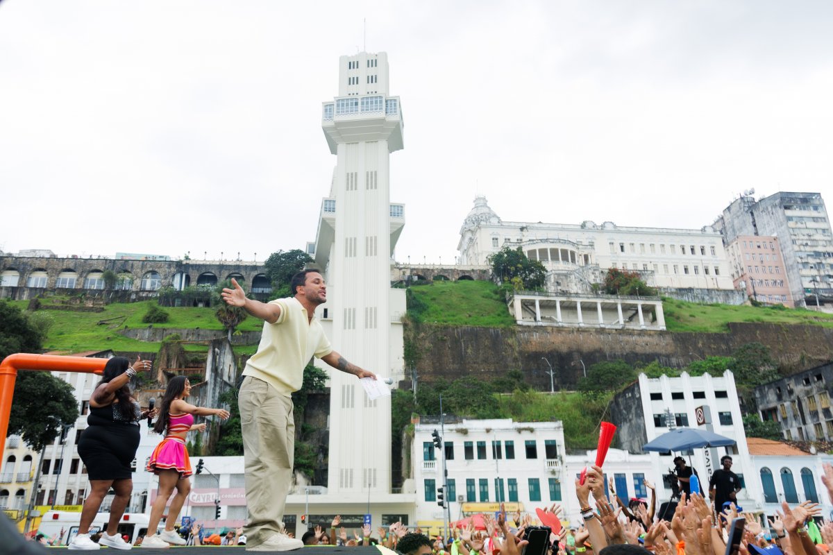 Lucas Guimarães grava edição especial da 'Arena Eita Lucas' em Salvador! 