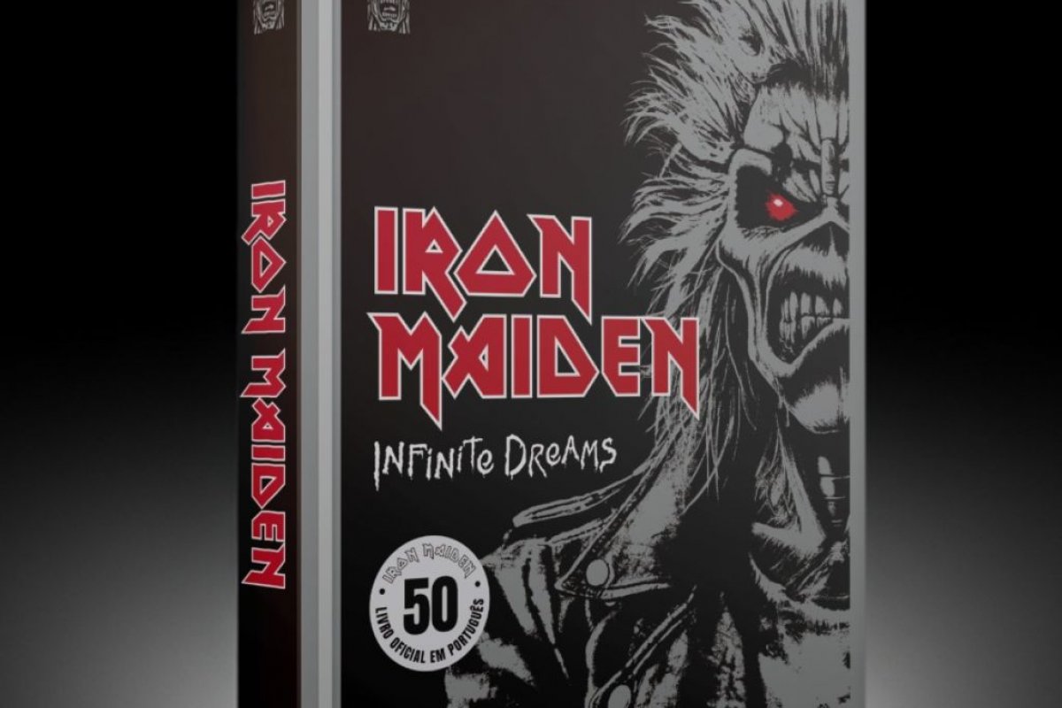Livro oficial sobre os 50 anos do Iron Maiden chega ao Brasil!