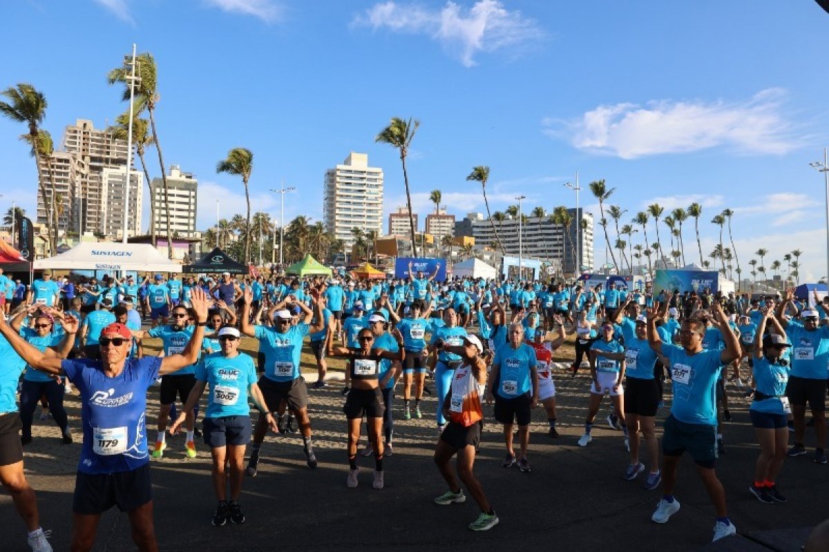 Blue Run Salvador 2025 chega à sua segunda edição unindo esporte, saúde e conscientização!