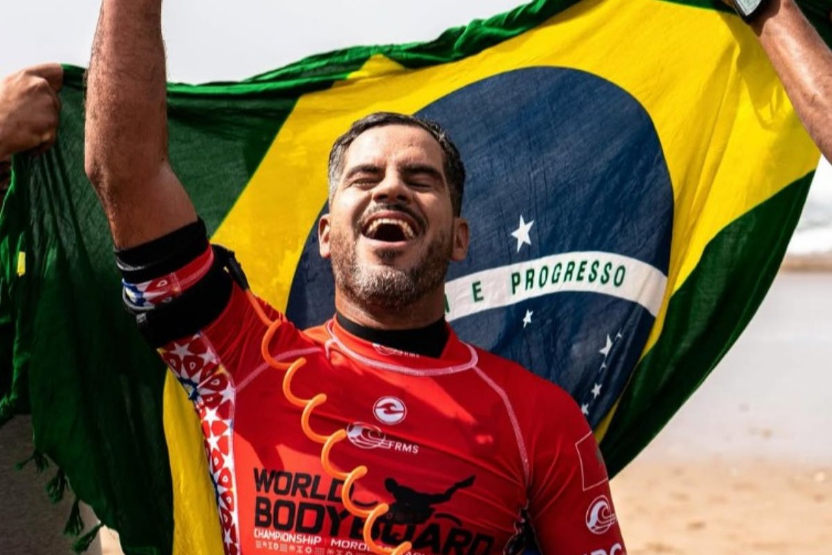 Baiano Uri Valadão conquista o título de bicampeão mundial de bodyboarding 