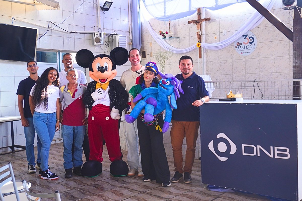 Ação social arrecada 350kg de alimento para o NACCI!  