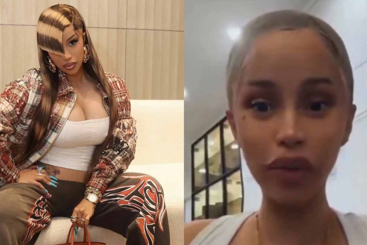 Cardi B viraliza ao admitir que não lava o cabelo e especialistas alertam para os riscos de descuidar da higiene capilar! 