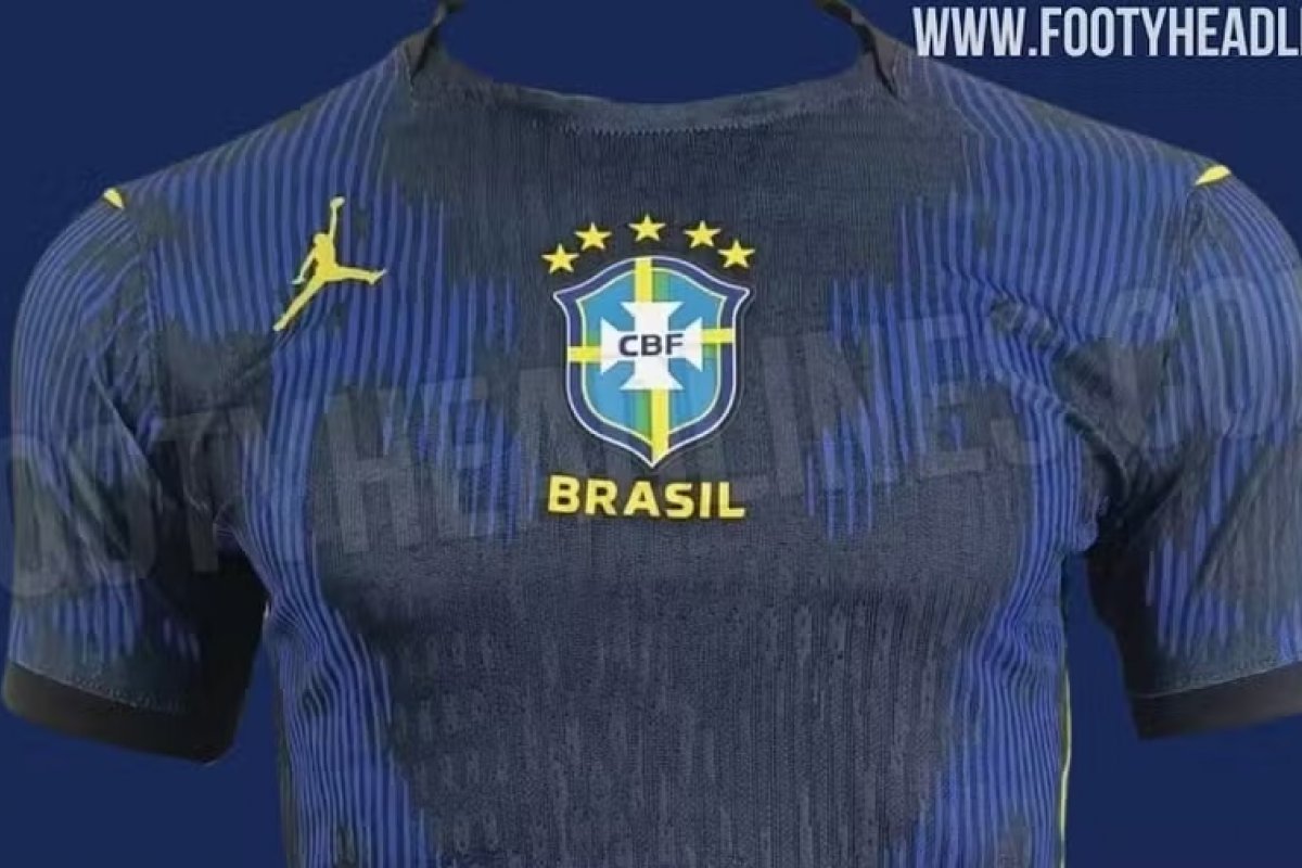 Vazam fotos do segundo uniforme do Brasil para Copa do Mundo de 2026; confira