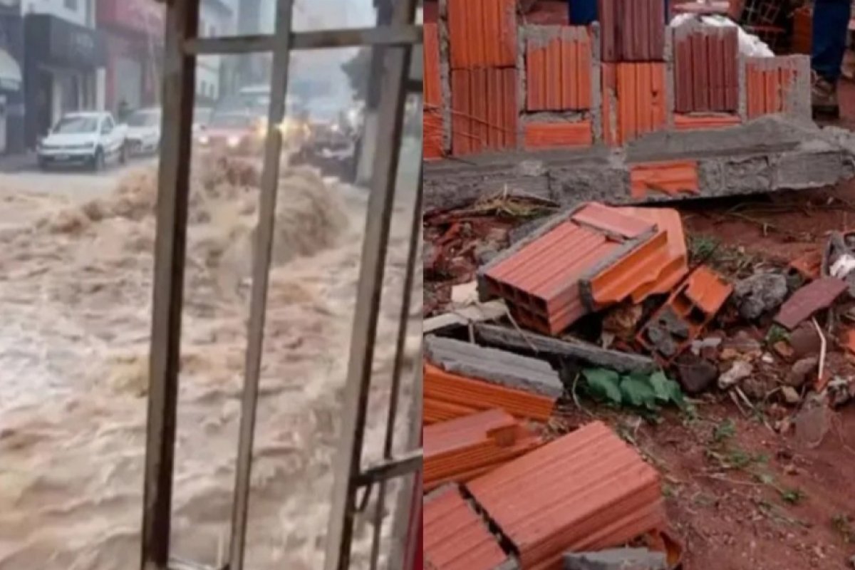 Cidade no interior da Bahia entra em estado de emergência após temporal