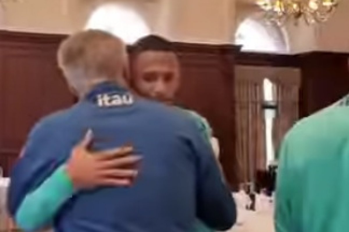Vídeo: Juba se apresenta à Seleção Brasileira para disputa de amistosos