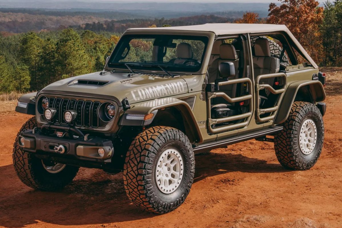 Jeep lança linha Wrangler “Commando” com V8 e apenas 250 unidades