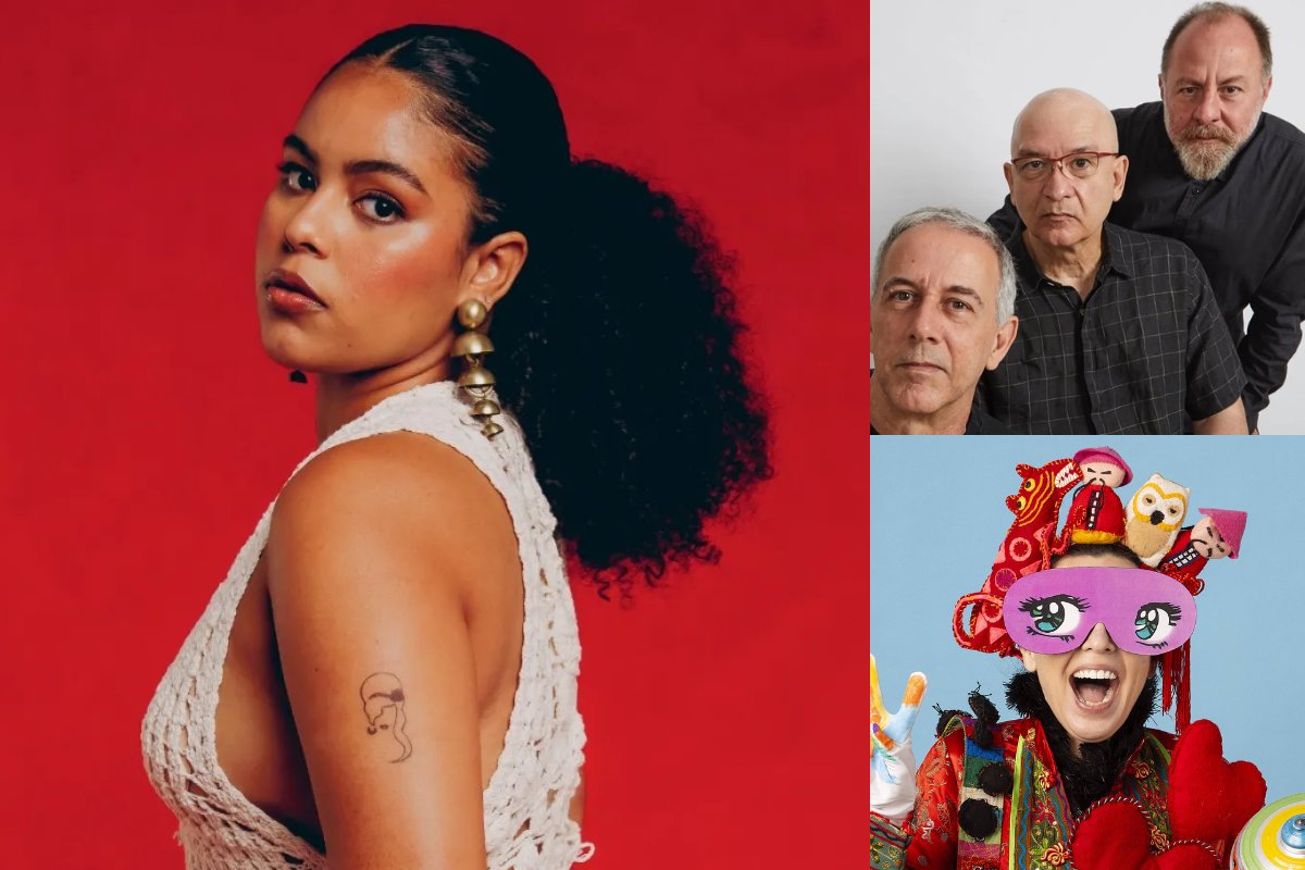 Rachel Reis, Paralamas 40 anos e Adriana Calcanhoto: confira a agenda cultural deste fim de semana 