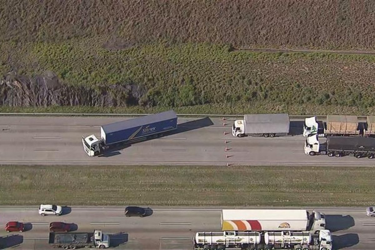 Motorista confessa que armou bloqueio no Rodoanel, em São Paulo