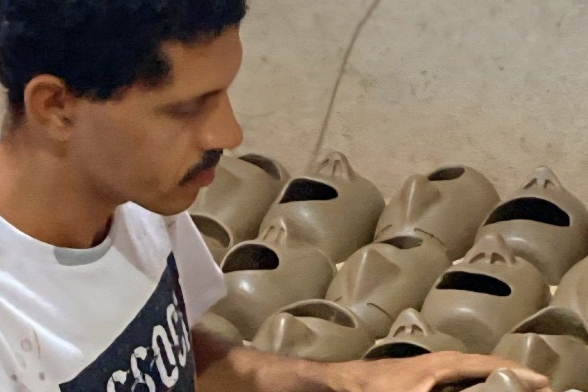 Trio nordestino em destaque: esculturas de Marcos de Sertânia, Wesley e Ivanildo dos Bocejos na Kanz! 