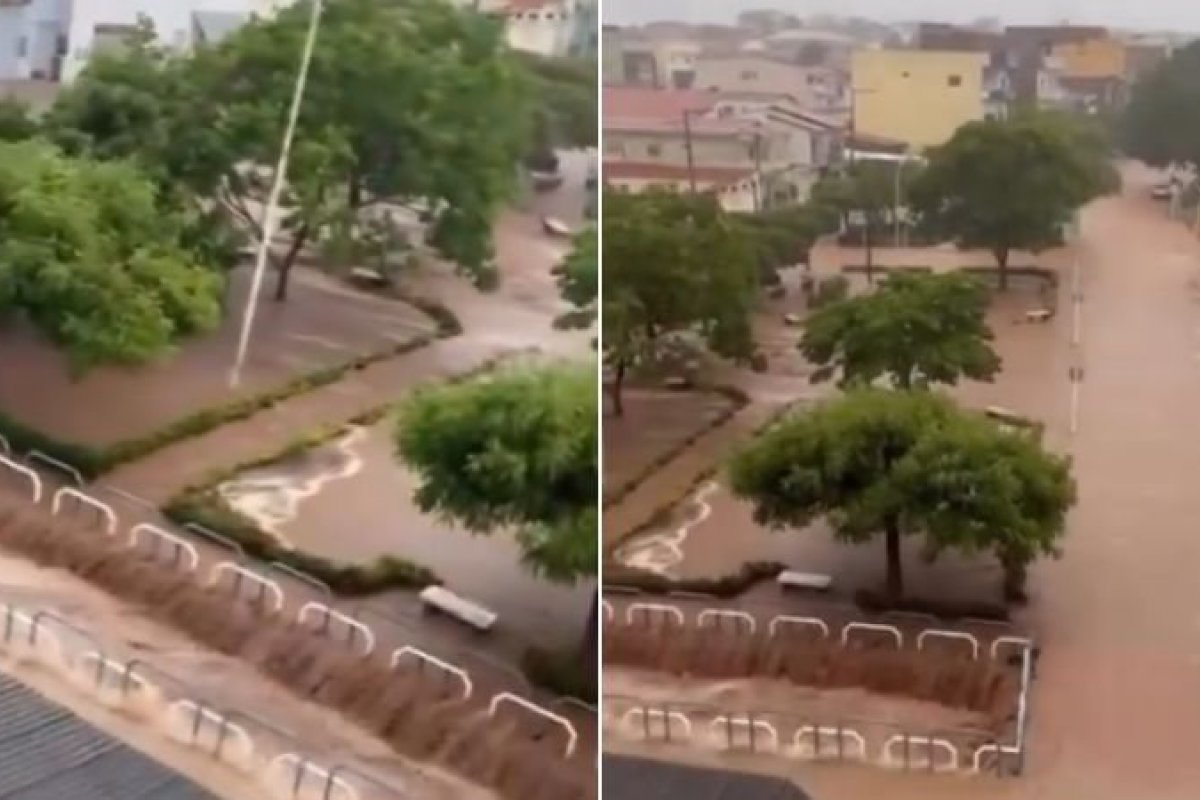 Vídeo: temporal atinge casas e deixa famílias desabrigadas no sudoeste da Bahia 