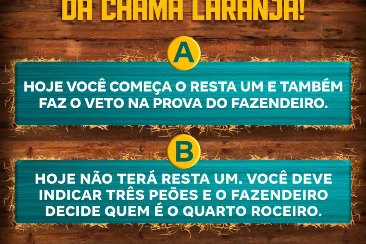 A Fazenda 17: Confira o Poder Laranja da semana!