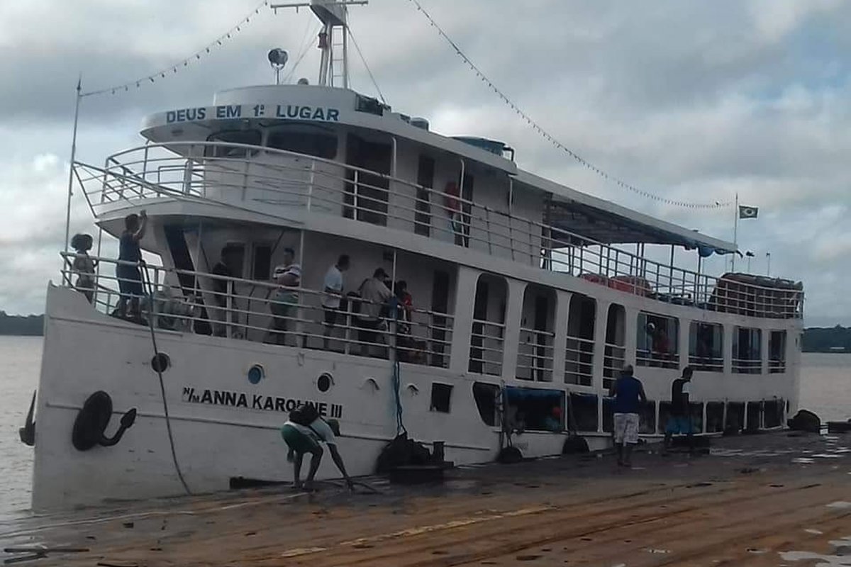 Naufrágio deixa duas pessoas mortas e vinte desaparecidas no Amapá