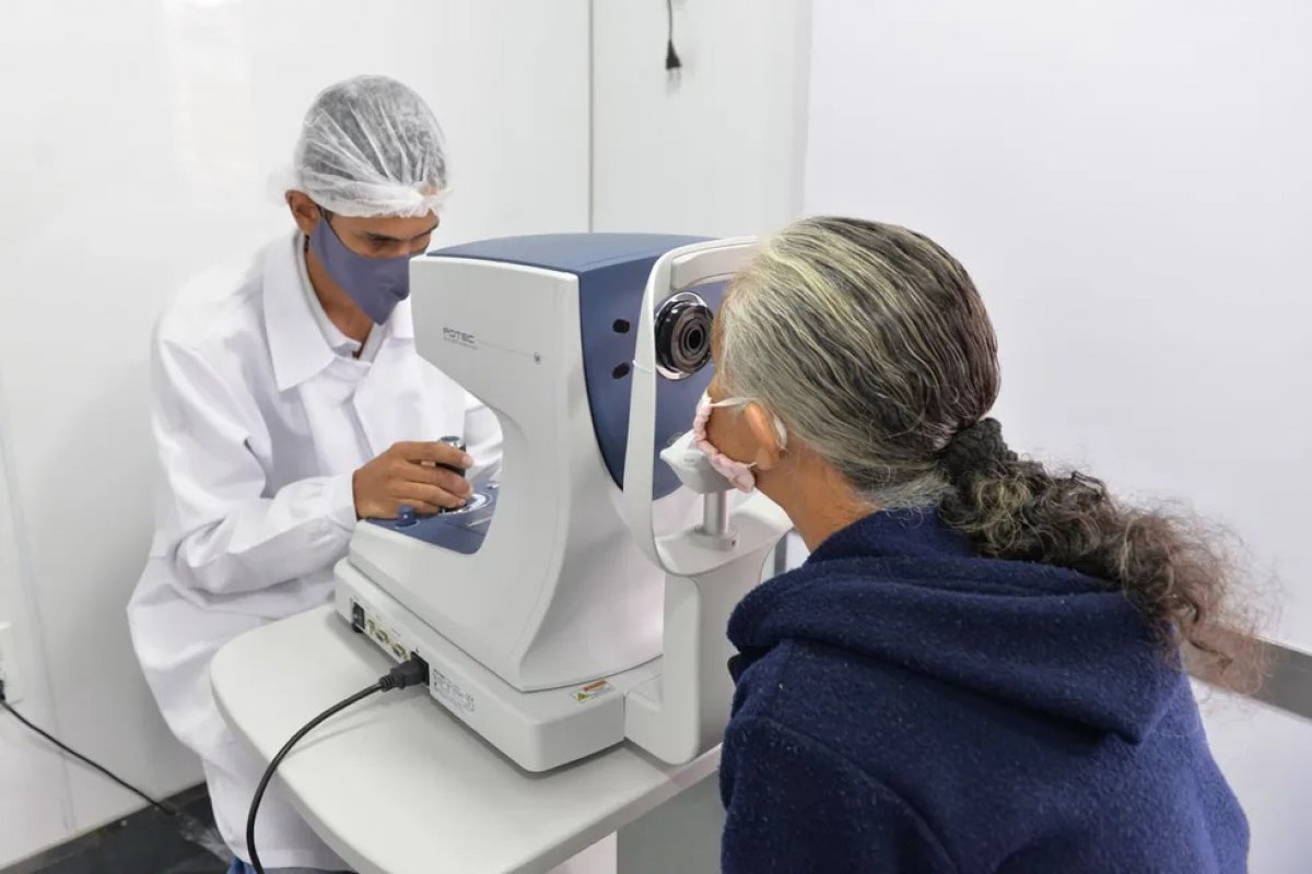 Mutirão oferece exames oftalmológicos gratuitos em Santa Bárbara