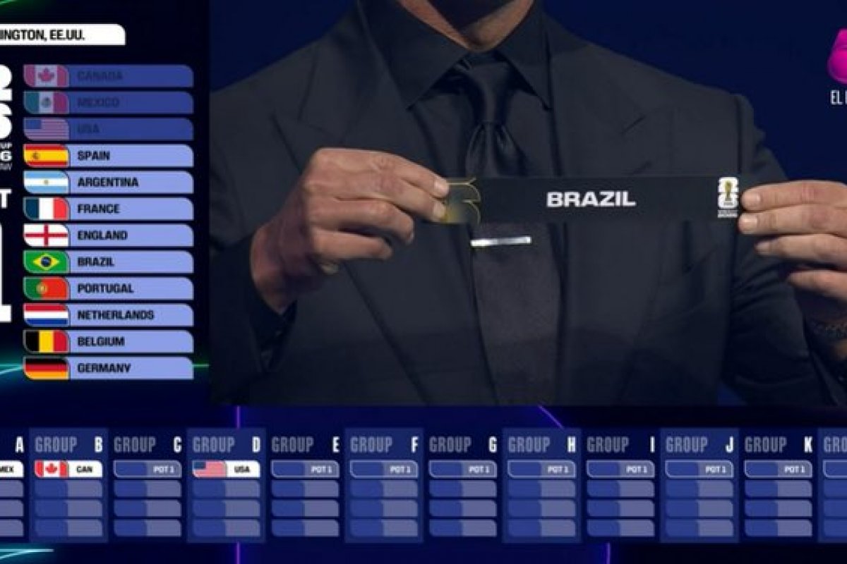 Brasil cai no grupo C do Sorteio da Copa