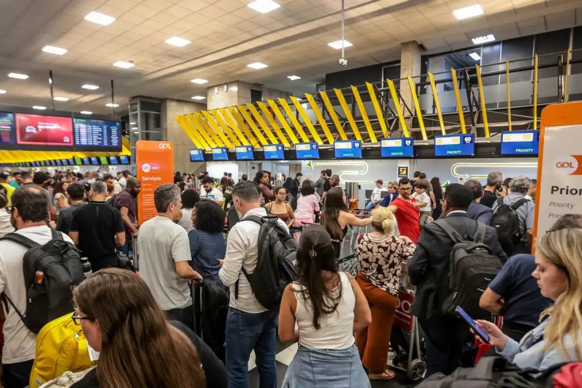 Ventania faz Congonhas cancelar 87 decolagens e 80 pousos