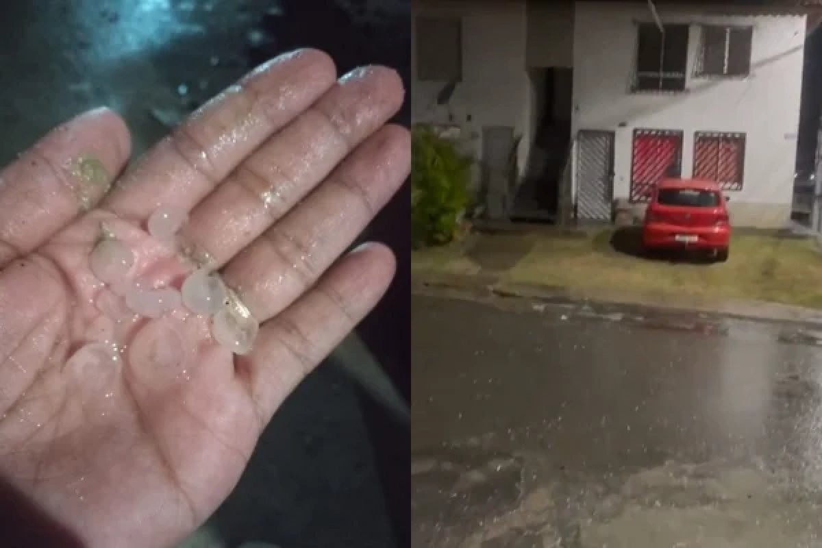 Inmet emite alerta de tempestade com granizo para mais de 70 cidades na Bahia 