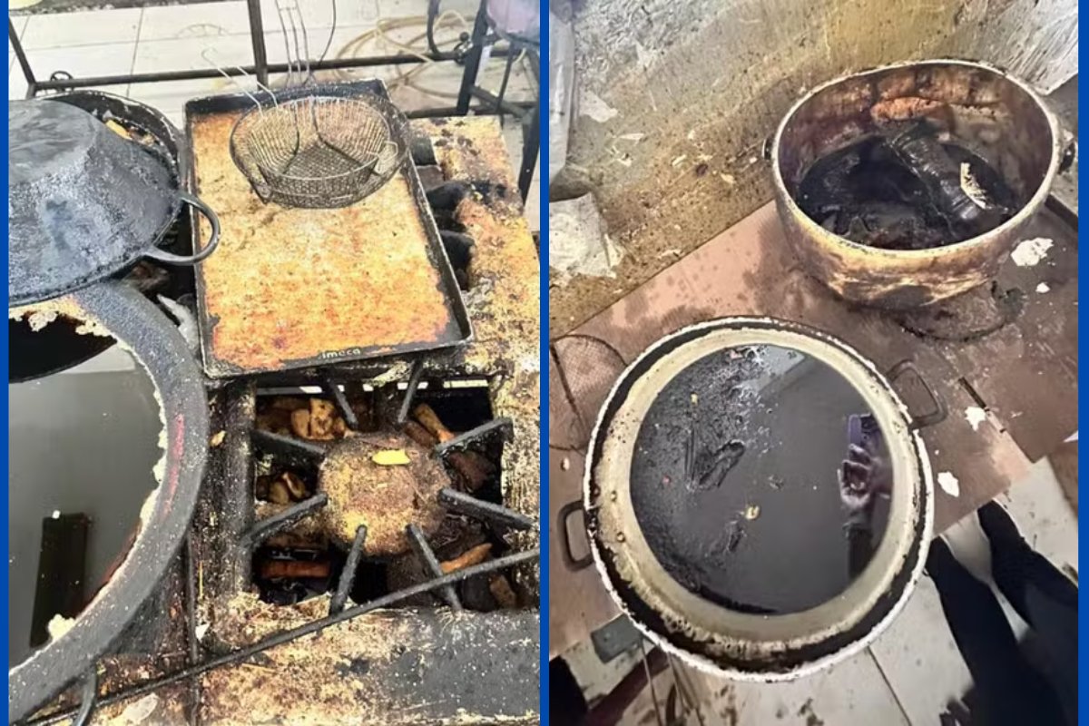 Vigilância Sanitária interdita pastelaria em condições insalubres em Feira de Santana