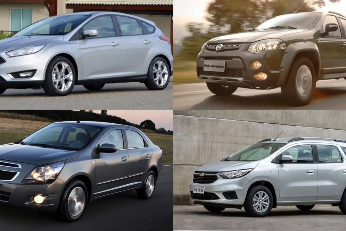 Cinco carros usados com espaço e porta malas para viajar nas férias