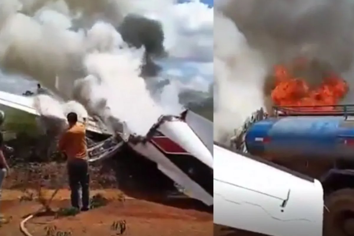 Avião com deputado federal e vereador faz pouso forçado após pane elétrica em Rondônia
