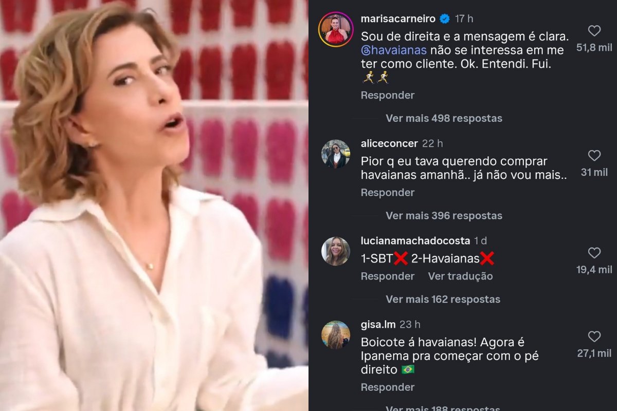 Vídeo: campanha da Havaianas com Fernanda Torres é interpretada com viés político após fala sobre "não começar o ano com o pé direito"