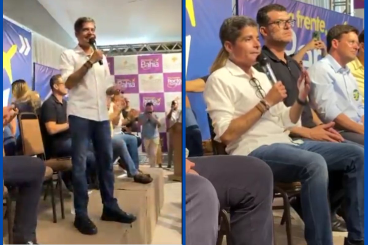 Vídeo: ACM Neto anuncia candidatura a governo da Bahia e declara oposição a Lula: 'meu candidato é o que derrotar o PT'
