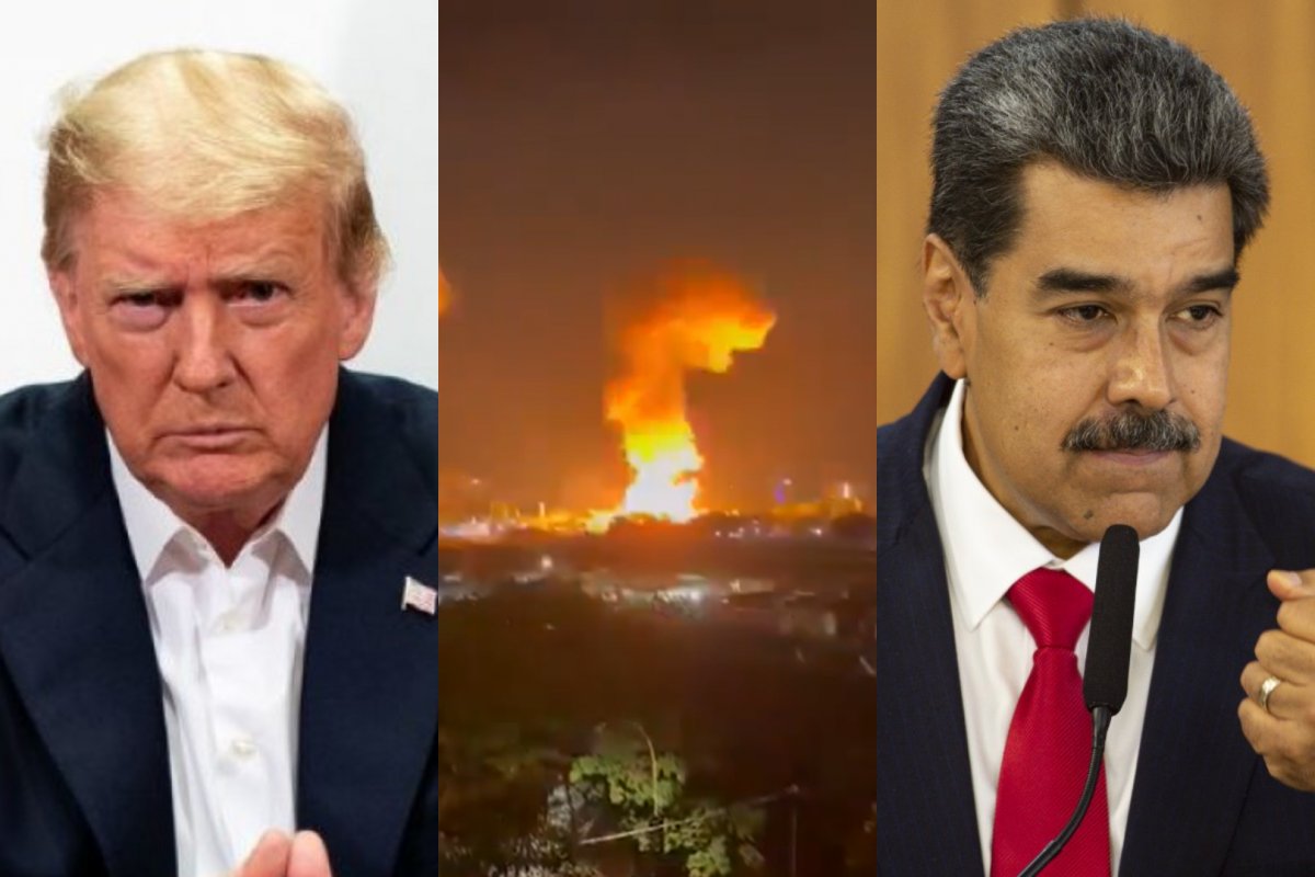 EUA atacam a Venezuela, e Trump afirma ter capturado Maduro