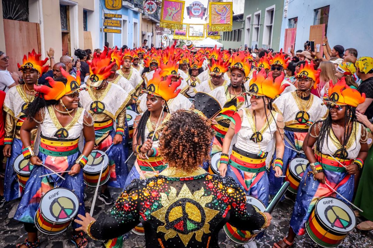 Olodum realiza primeira Terça da Bênção de 2026 nesta terça (6)
