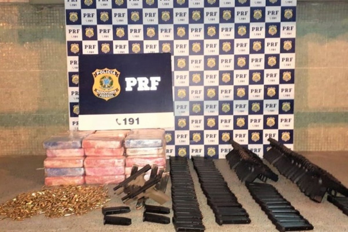 PRF: Cerca de 60 armas de fogo são apreendidas nas estradas federais da Bahia 