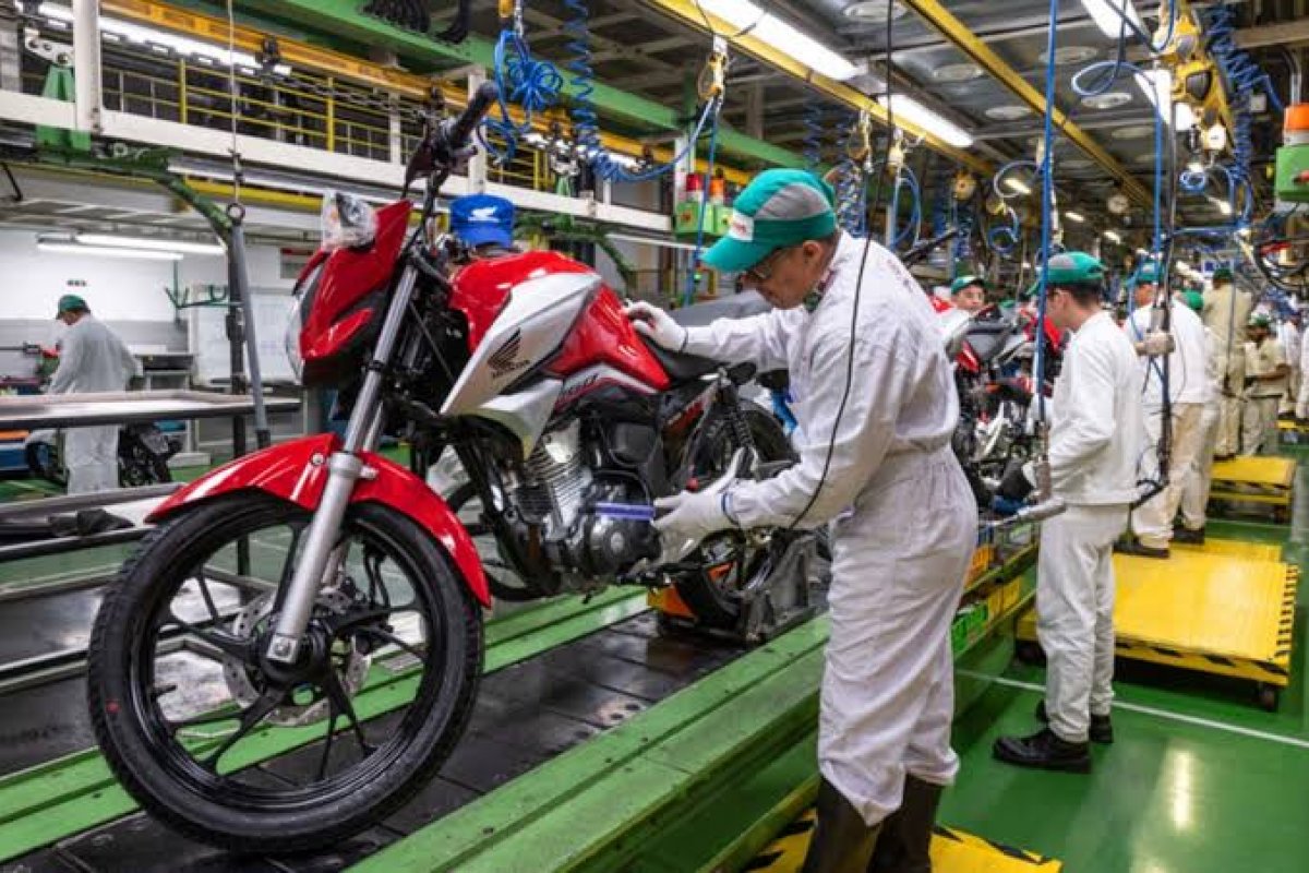 Vendas de motocicletas superaram 2,19 milhões de unidades em 2025