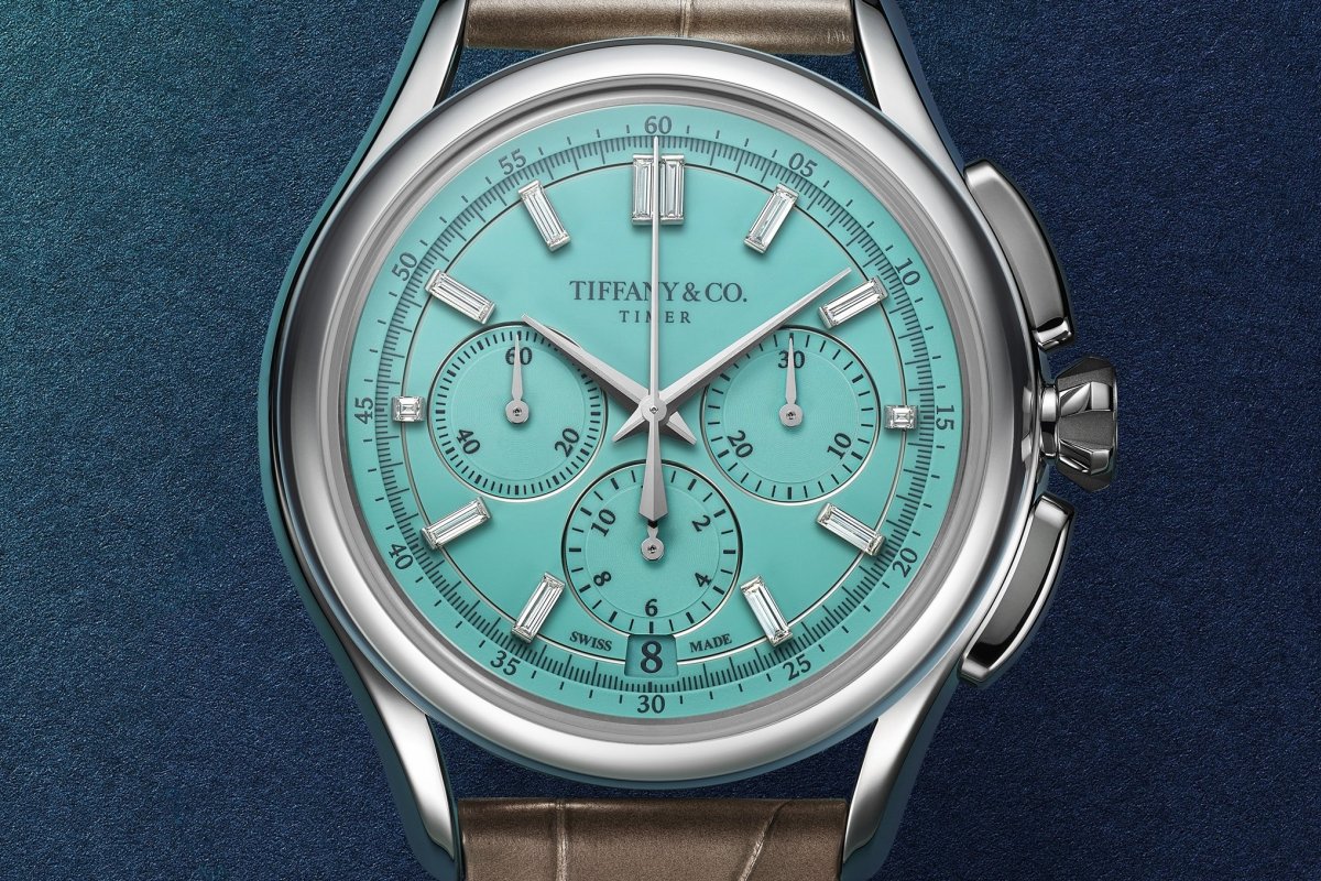 Tiffany & Co.lança o novo Tiffany Timer na LVMH Watch Week em homenagem ao 160º aniversário do primeiro cronógrafo da marca, criado em 1866! 