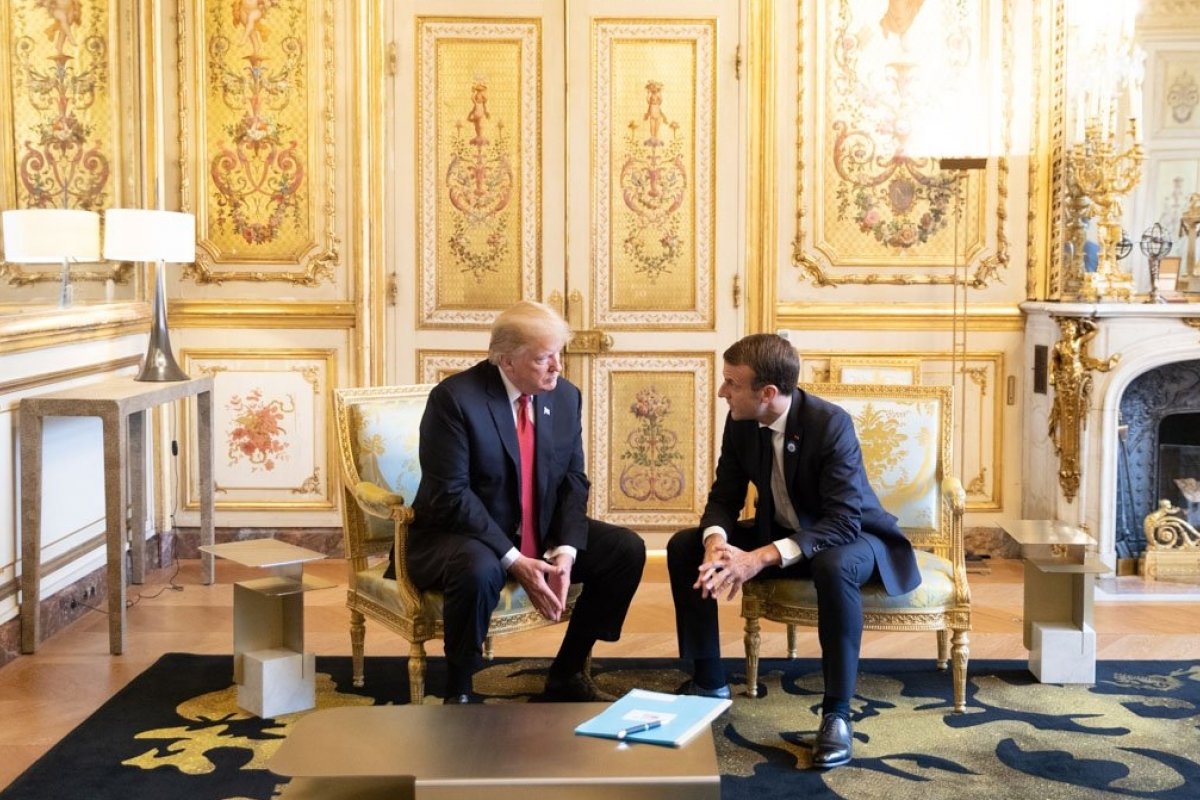 “Não entendo o que você está fazendo na Groenlândia", diz Macron a Trump em mensagem compartilhada pelo presidente dos EUA