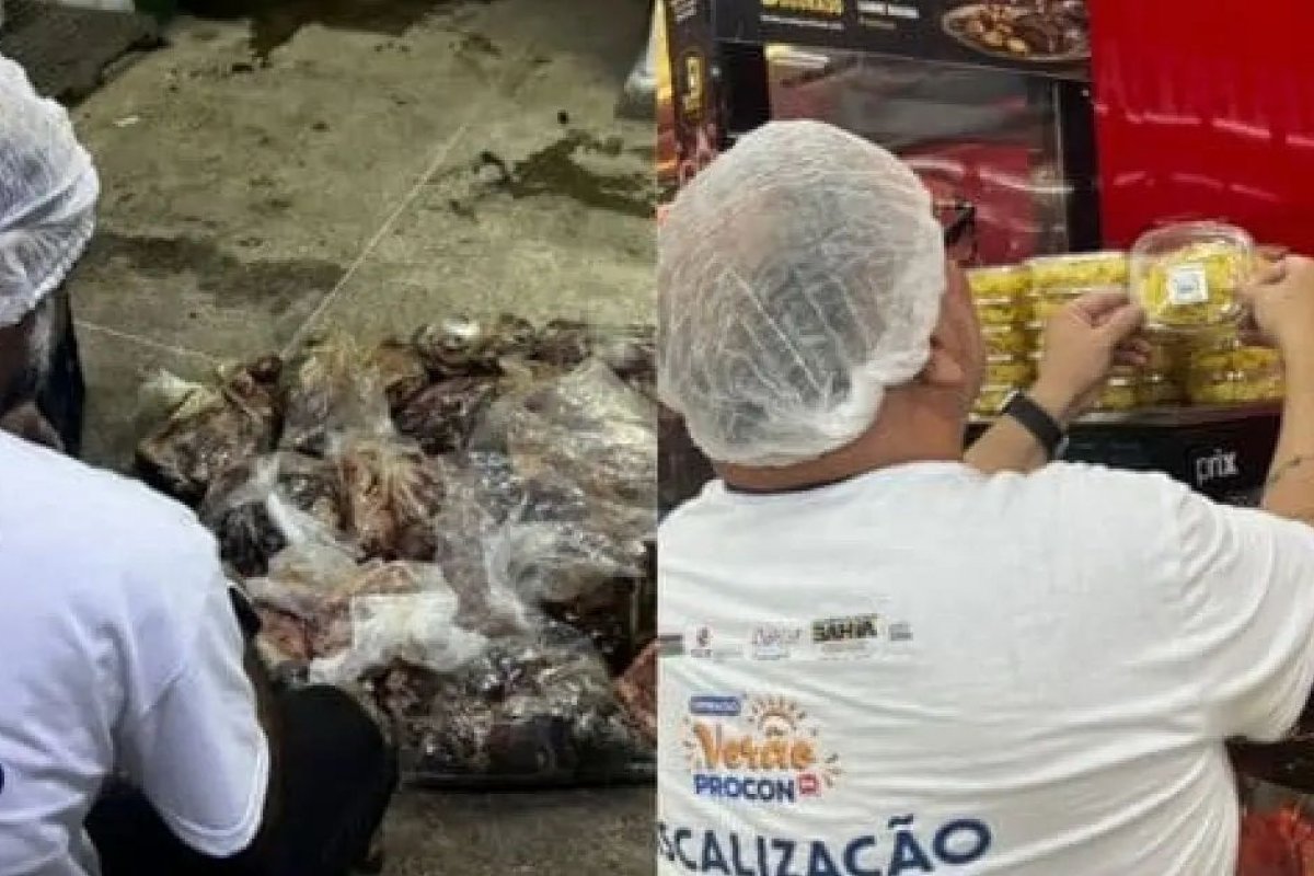 Procon-BA apreende mais de 140 kg de carne imprópria em supermercado de Praia do Forte