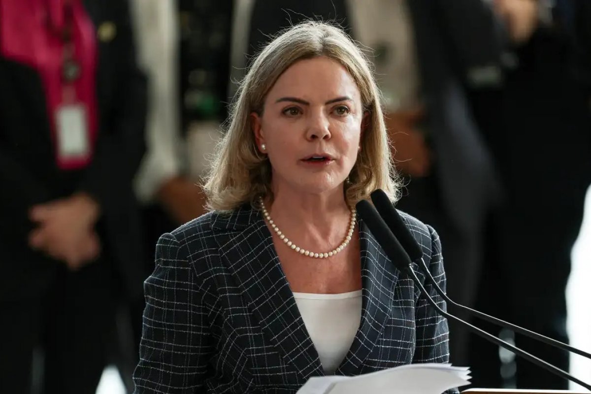 Gleisi chama Tarcísio de "cara de pau" por fala sobre "crise moral" após visita a Bolsonaro