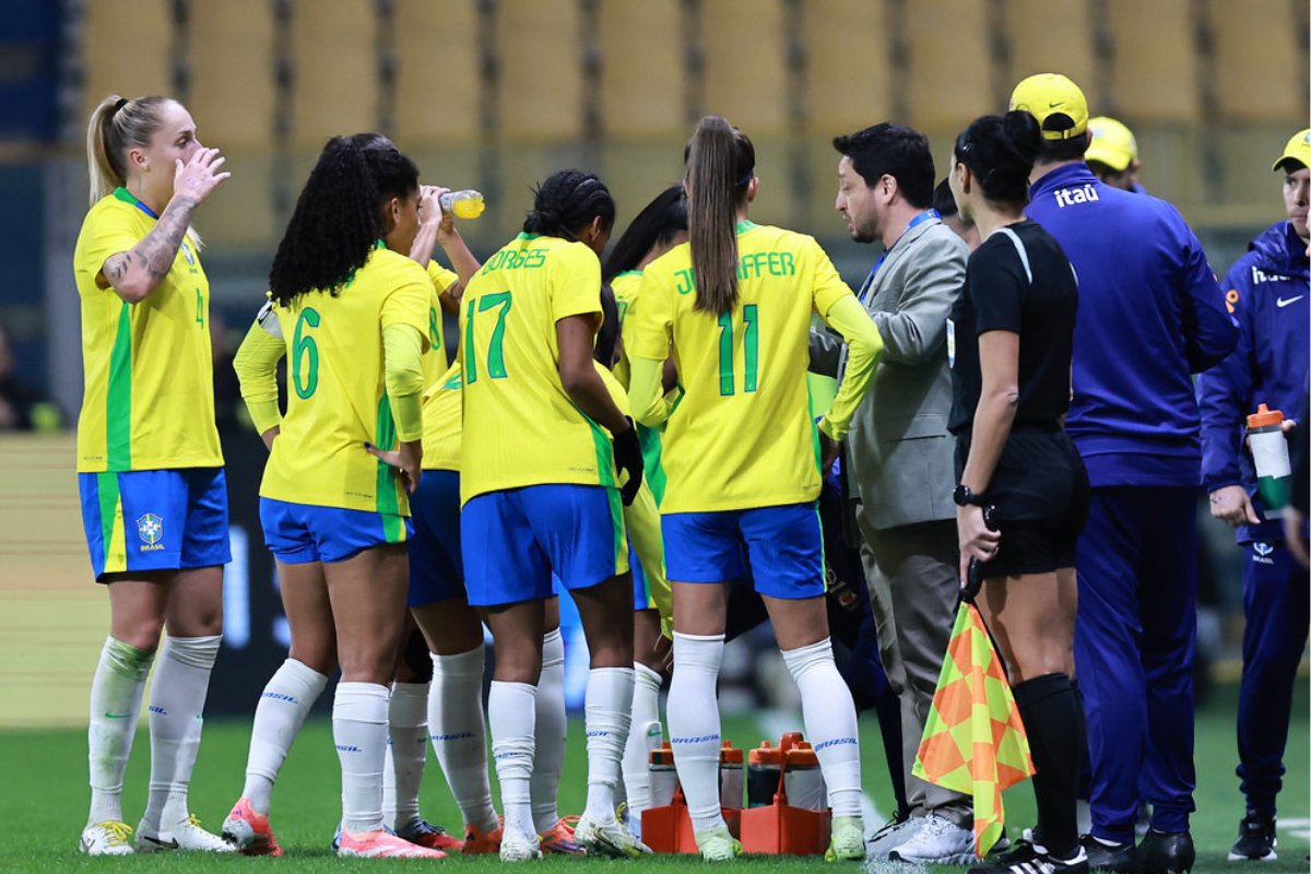 Seleção feminina fará amistosos contra Costa Rica, Venezuela e México