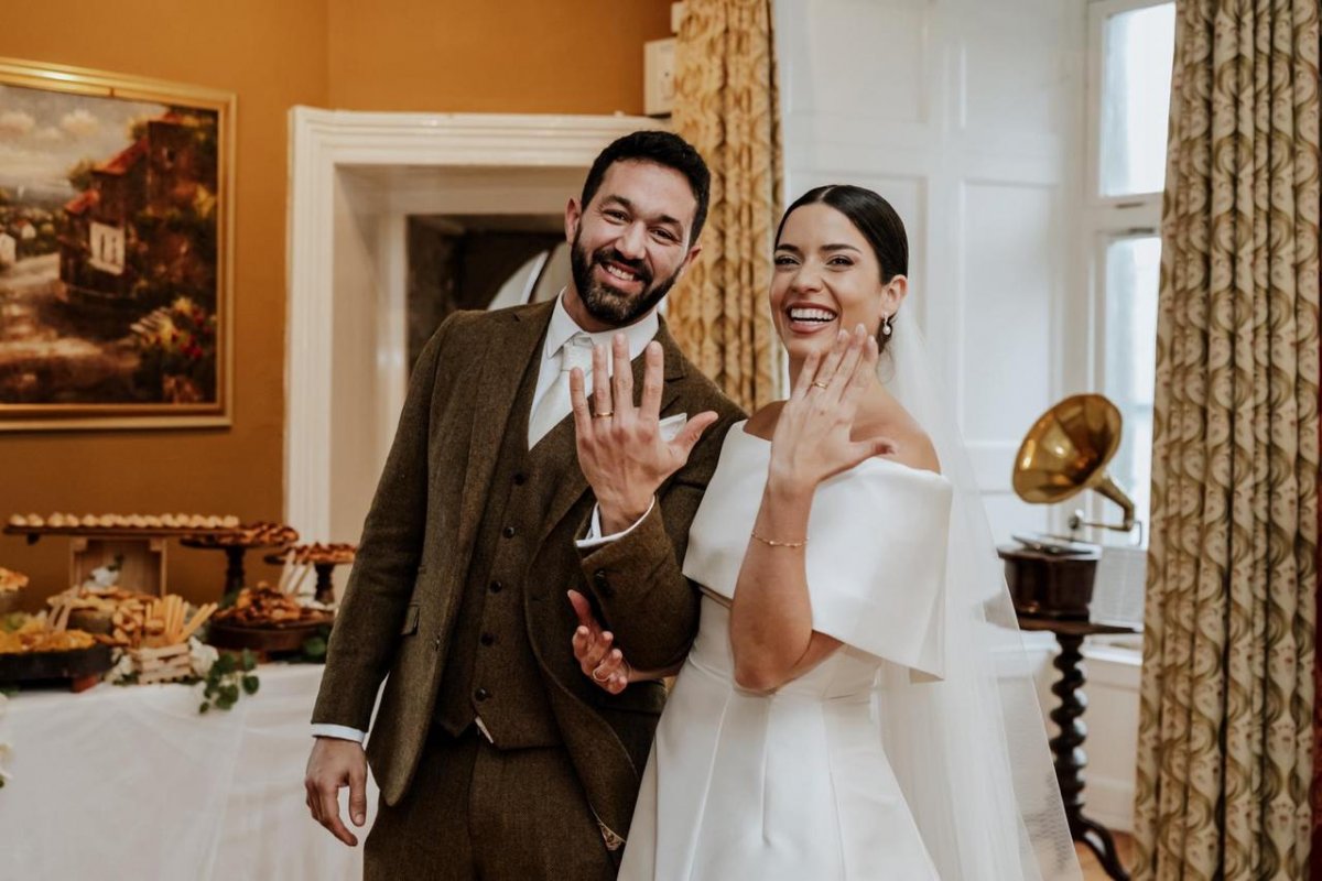 Larissa Nabuco e Thomas Castello, celebram união em cerimônia marcada por elegância e emoção!