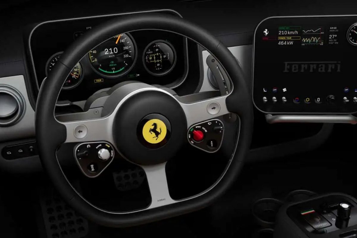 Veja fotos do novo Ferrari Luce, primeiro elétrico da marca