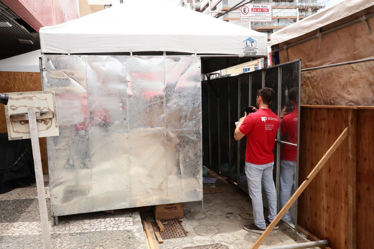 MP identifica irregularidades em quatro camarotes no primeiro dia de Carnaval