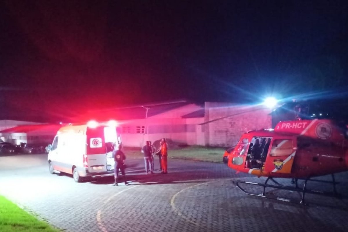 Mulher é esfaqueada em Itaparica e recebe atendimento aeromédico até um hospital de Salvador