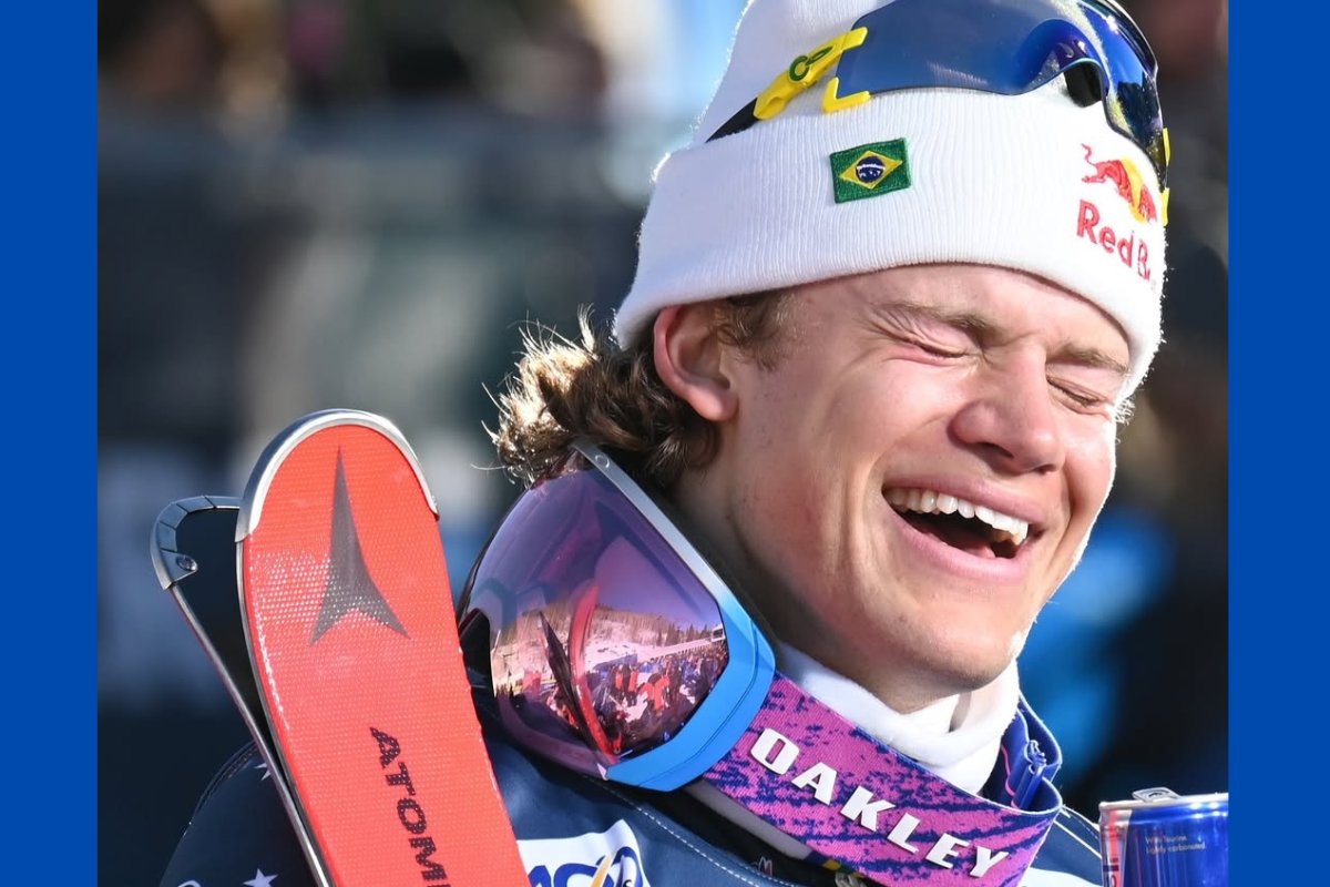 Lucas Pinheiro Braathen conquista primeiro ouro do Brasil nas Olimpiadas de Inverno