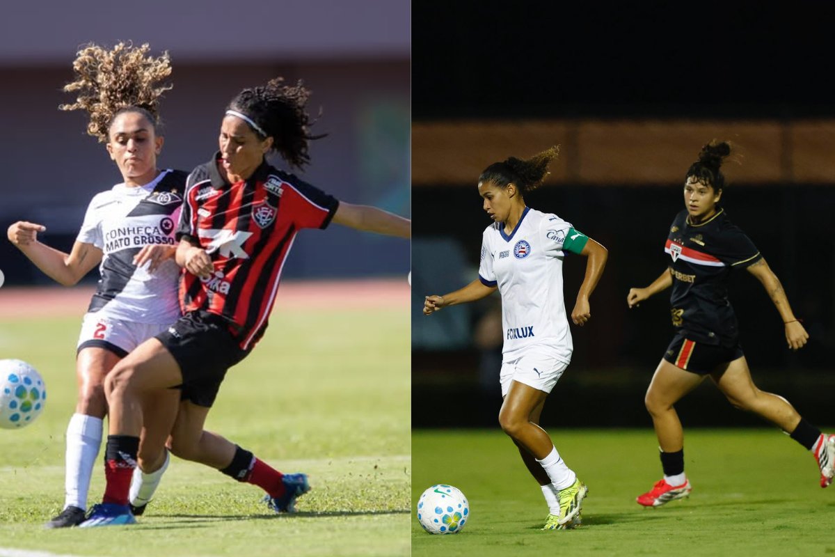 Vitória empata e Bahia perde na segunda rodada do Brasileirão Feminino Série A1