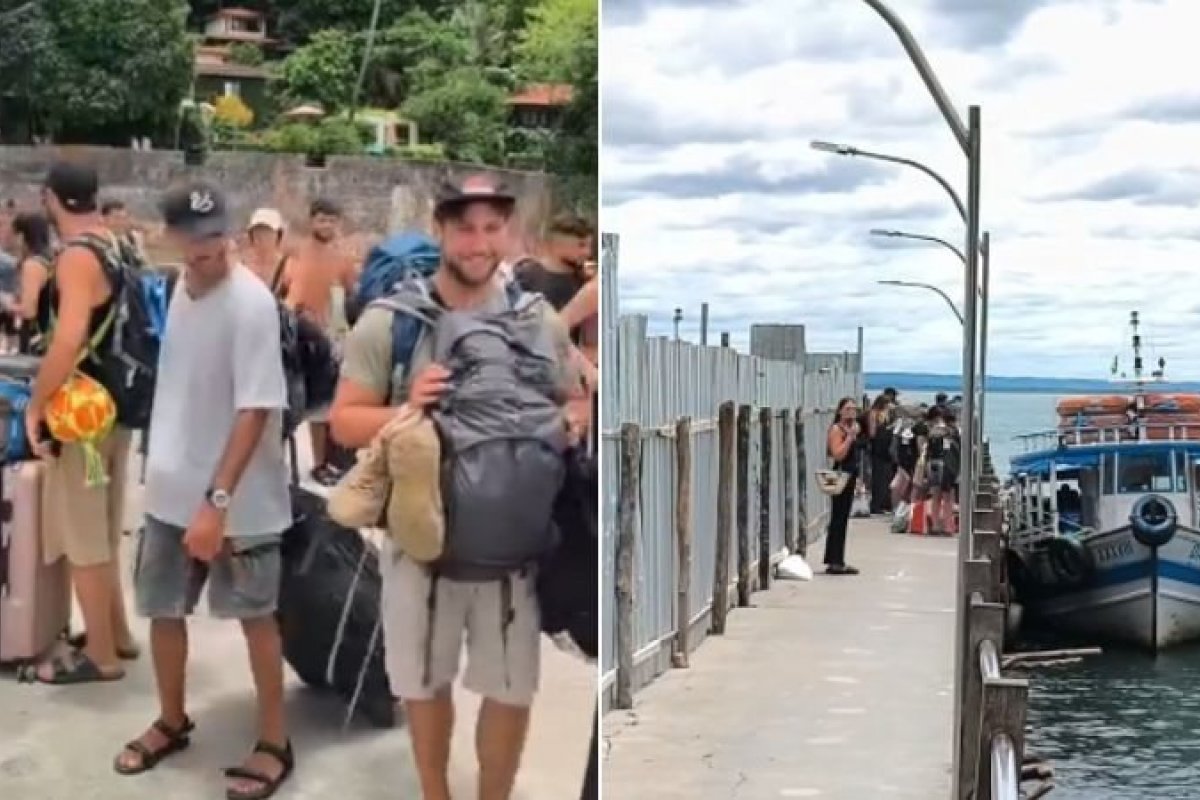 Vídeo: israelenses deixam Morro de São Paulo após início de conflitos com Irã; postagens sugerem convocação militar