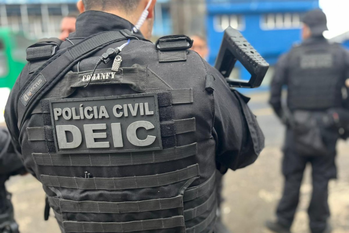 Grupo criminoso acusado de praticar sequestros e extorsão é alvo de operação da Polícia Civil