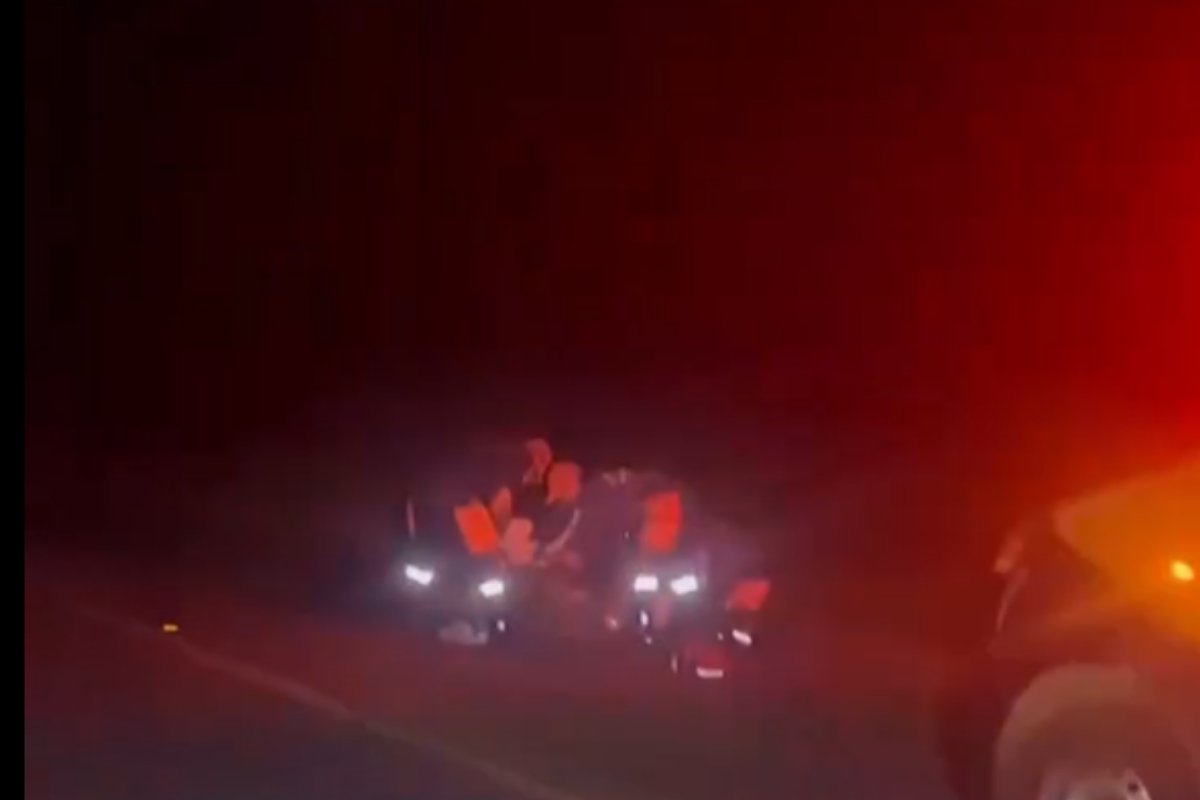 Acidente entre motos deixa dois feridos gravemente na BA-120