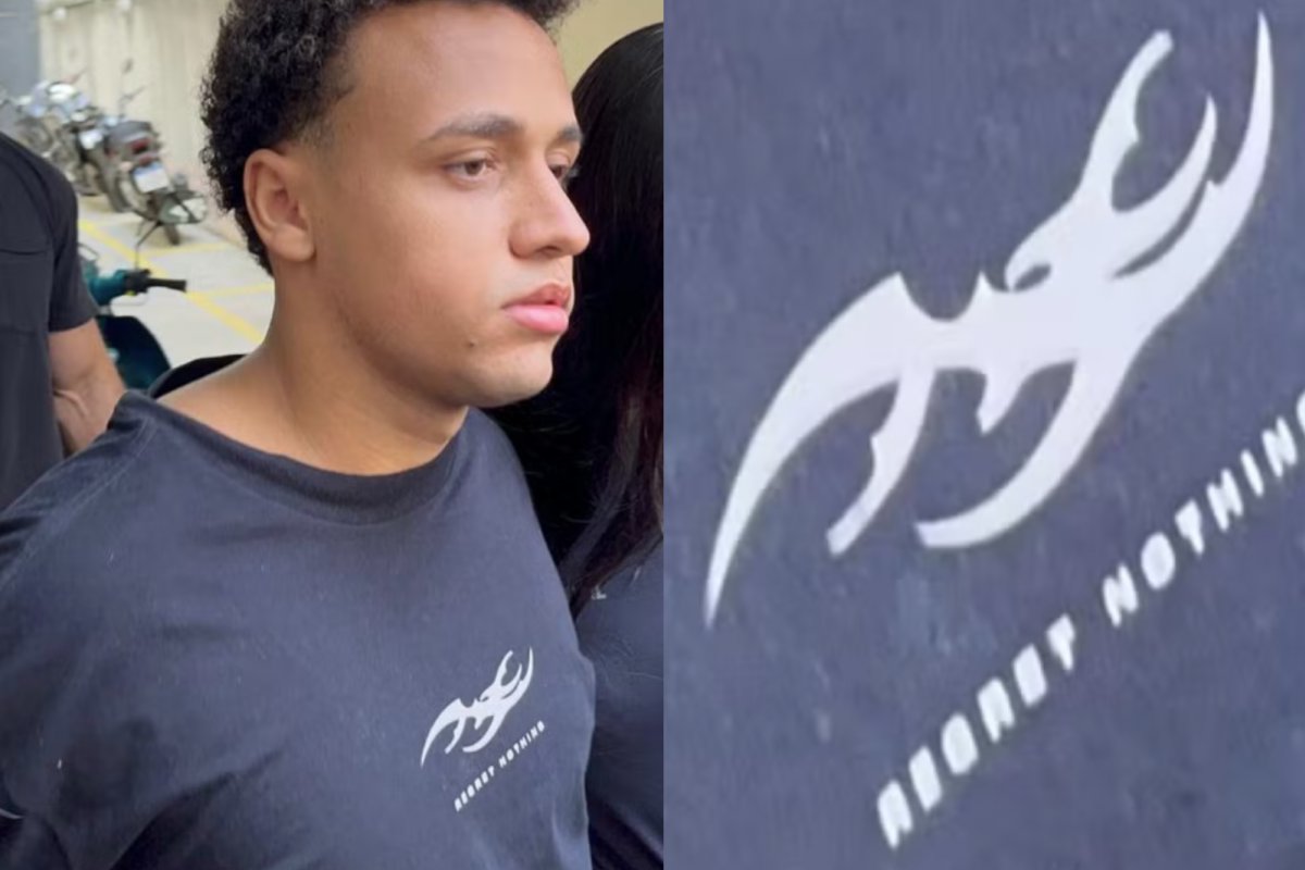 Suspeito de estupro coletivo se entrega usando camisa com a frase “não se arrependa de nada”