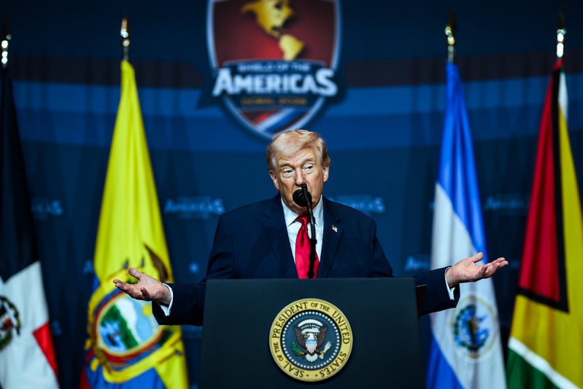 'Praticamente concluída', diz Trump sobre guerra do Irã