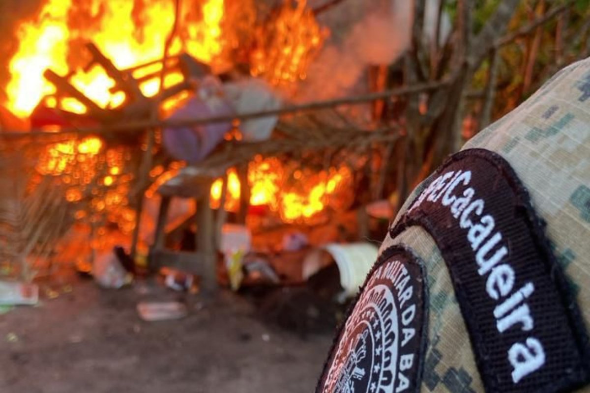 Operação de combate ao tráfico de drogas termina com quatro mortos e dois presos em Maraú